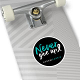 #TEAMCARRIE - Never Give Up Sticker