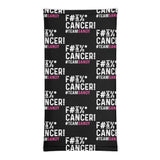 F#&%* CANCER! Neck Gaiter - #TEAMSANDY