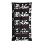 F#&%* CANCER! Neck Gaiter - #TEAMSANDY