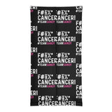 F#&%* CANCER! Neck Gaiter - #TEAMSANDY