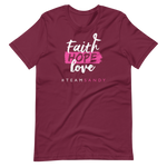 Faith, Hope, Love T-Shirt - #TEAMSANDY