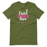 Faith, Hope, Love T-Shirt - #TEAMSANDY