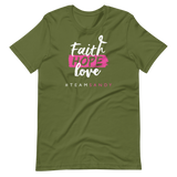 Faith, Hope, Love T-Shirt - #TEAMSANDY